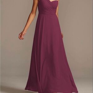 Elegant Purple Evening Gown